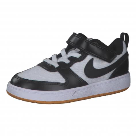 Nike Kinder Sneaker Court Borough Low 2 SE DN1230-100 26 Wht/Blck-Kumquat-Purple | 26