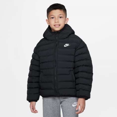 Nike Kinder Winterjacke Synt Fill H Jacket FD2845-010 137-147 Black/Black/White | 137-147