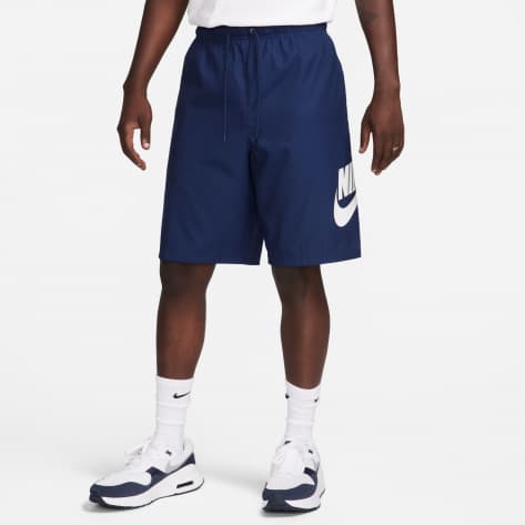 Nike Herren Short Club Woven Shorts FN3303-410 L Midnight Navy/White | L