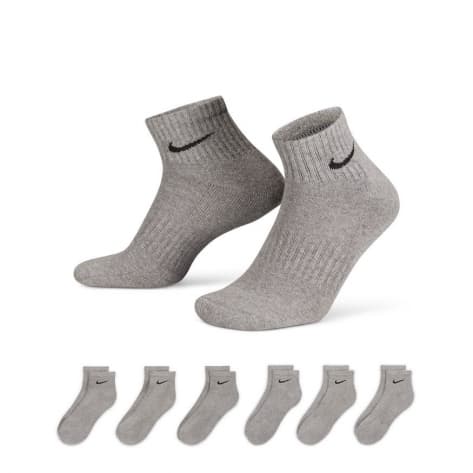 Nike Unisex Socken Everyday Cushioned Ankle Socks (6 Pairs) SX7669-010 34-38 