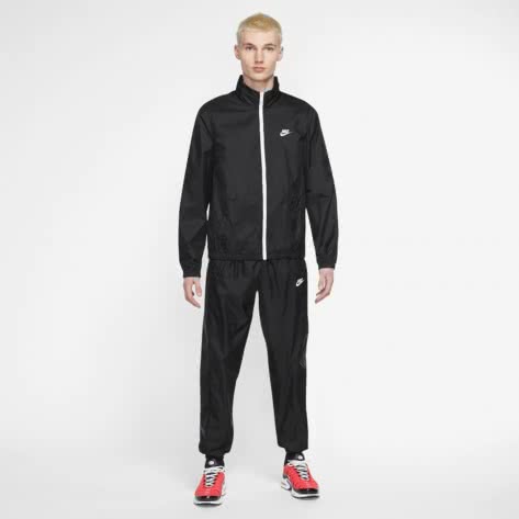 Nike Herren Trainingsanzug Lined Woven Track Suit DR3337-010 XXXL Black/White | XXXL