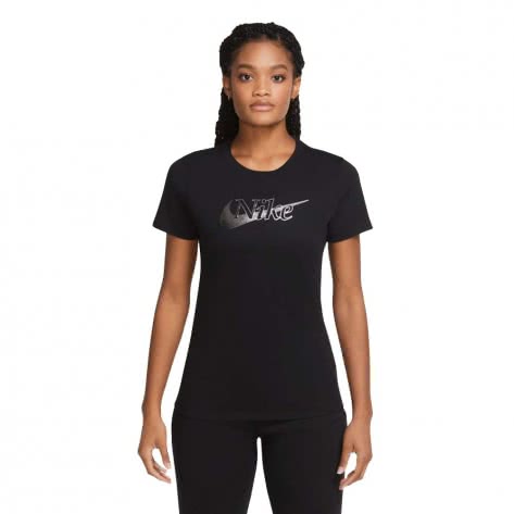 Nike Damen T-Shirt NSW Icon Clash Tee CZ4389-010 M Black | M