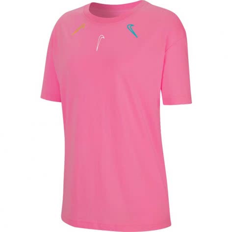 Nike Damen T-Shirt Sportswear Boy Mini Swoosh CV9162 