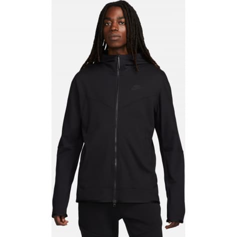Nike Herren Jacke Tech Fleece Lightweight Full-Zip Hooded Jacket DX0822-010 S Black | S