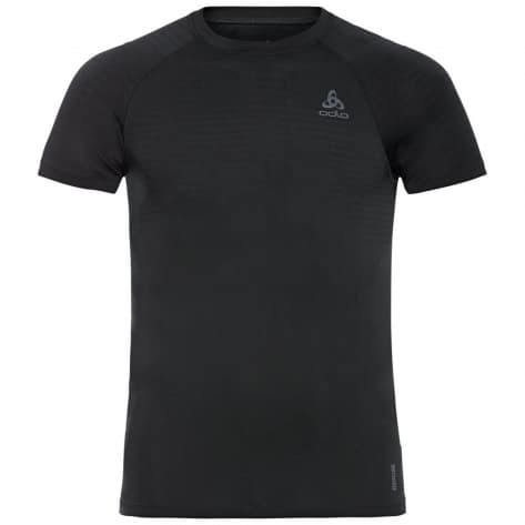 Odlo Herren Shirt Perfomance X-Light Eco SS Base Layer 188492-15000 S Black | S