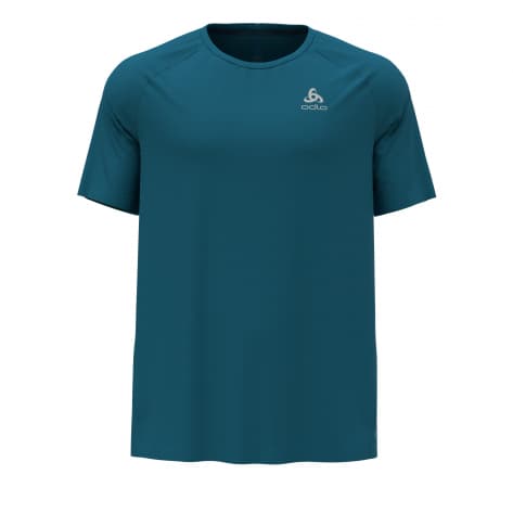 Odlo Herren Funktionsshirt Chill-Tec Crew Neck s/s Essential 313482-21024 S Saxony Blue | S