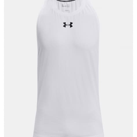 Under Armour Herren Tanktop Baseline Cotton Tank 1361901-100 XS White | XS