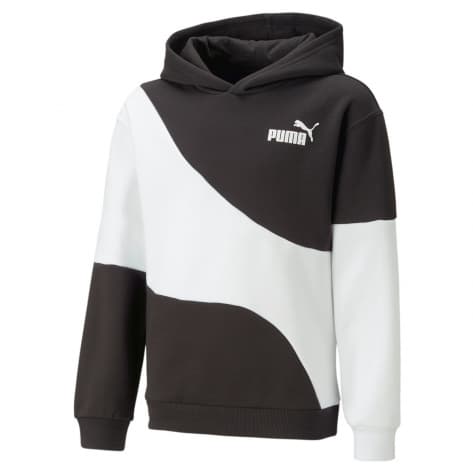 Puma Kinder Kapuzenpullover POWER CAT Hoodie FL B 674232-01 128 Puma Black | 128