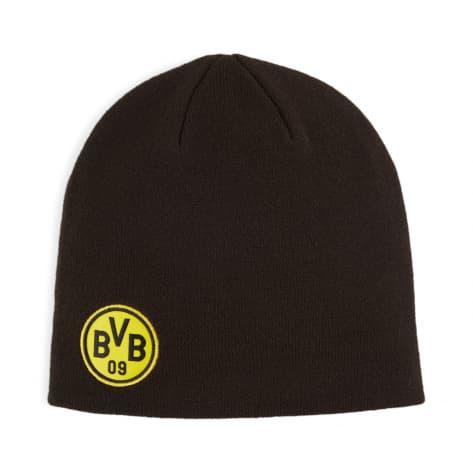 Puma Mütze BVB Cuffless Beanie 025557-02 PUMA Black-Faster Yellow | One size