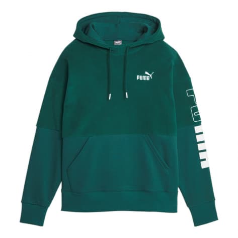 Puma Damen Kapuzenpullover POWER Colorblock High-Neck 676026-43 XL Malachite | XL