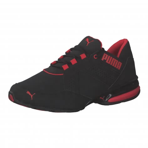 Puma Herren Sneaker Enzin SL V2 191718-02 41 Puma Black-High Risk Red | 41 | cortexpower.de