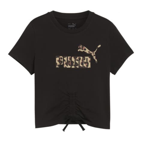 Puma Mädchen T-Shirt ESS+ ANIMAL Knotted Tee G 679417 