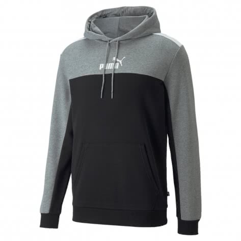 Puma Herren Kapuzenpullover ESS+ Block Hoodie 847428-01 M Puma Black | M
