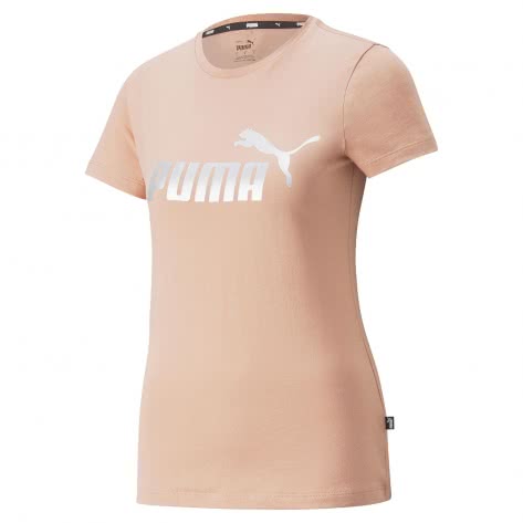 Puma Damen T-Shirt ESS+ Metallic Logo Tee 848303 
