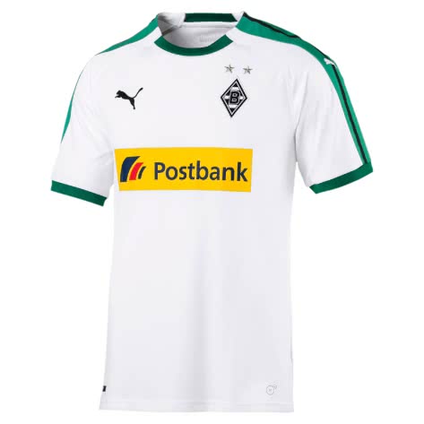 Puma Herren Borussia Mönchengladbach Home Trikot 18/19 753451-01 S Puma White | S