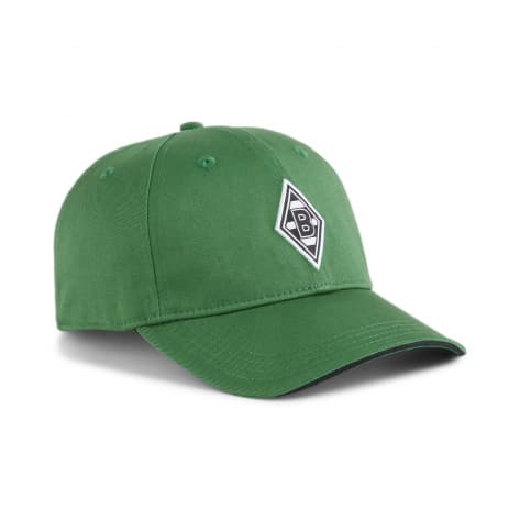 Puma Herren Borussia Mönchengladbach Kappe ESS Cap 24/25 025582-04 Archive Green-PUMA Black | One size