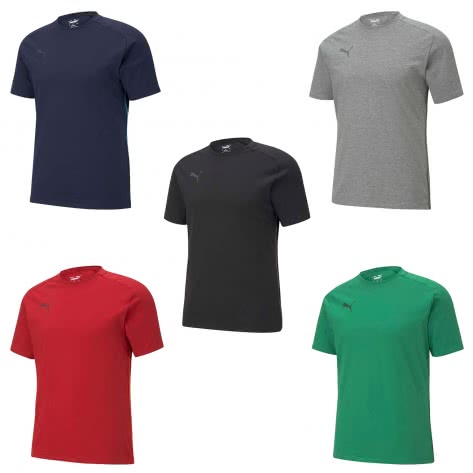 Puma Herren T-Shirt teamCUP Casuals Tee 657975 