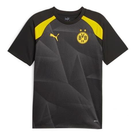 Puma Herren Trainingsshirt Borussia Dortmund Prematch SS Jersey 771797-01 XL Puma Black-Cyber Yellow | XL