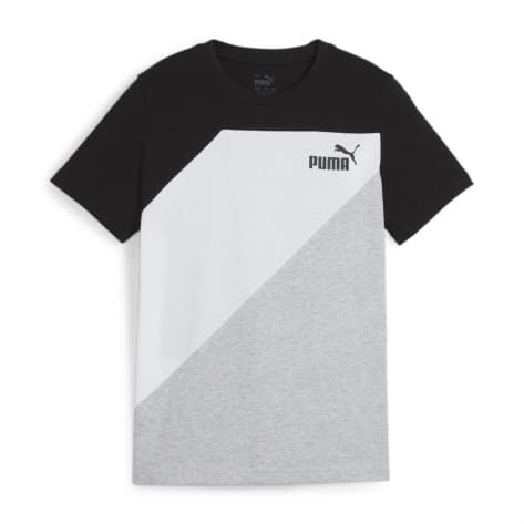Puma Jungen T-Shirt PUMA POWER Tee B 679248-01 152 PUMA Black | 152