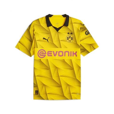 Puma Kinder Borussia Dortmund Third Trikot 2023/24 770662-03 140 Cyber Yellow-Puma Black | 140