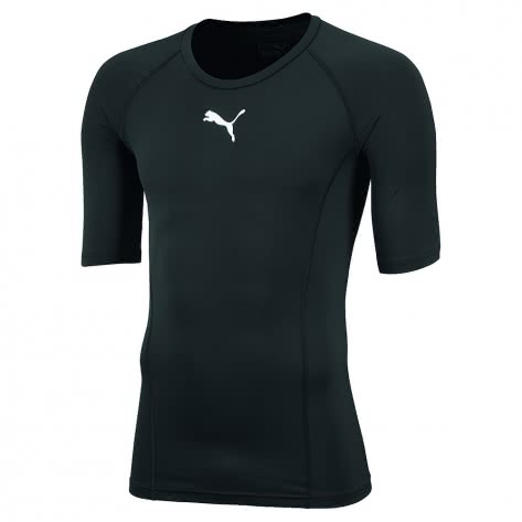Puma Kinder Kompressionsshirt Liga Baselayer Tee SS Jr 655919-03 164 Puma Black | 164