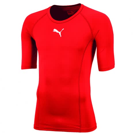 Puma Kinder Kompressionsshirt Liga Baselayer Tee SS Jr 655919 