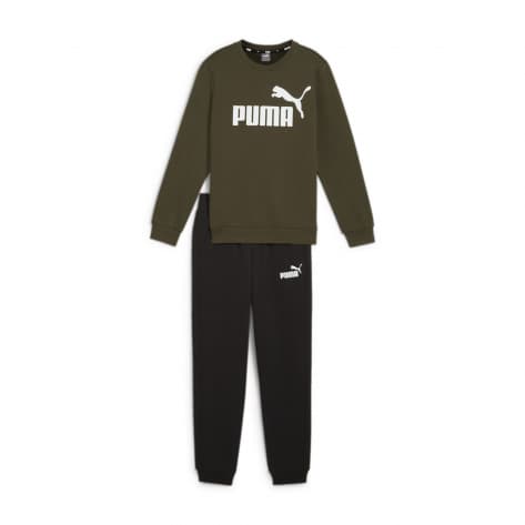 Puma Jungen Trainingsanzug No.1 Logo Sweat Suit FL B 670884-71 128 Dark Olive | 128