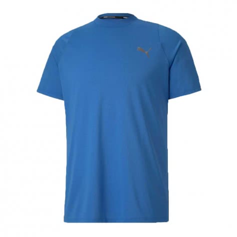 Puma Herren T-Shirt Power Thermo R+ Tee 518974-04 S Palace Blue | S