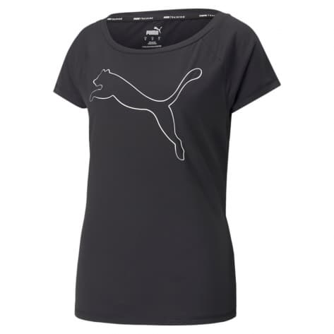 Puma Damen T-Shirt Train Favorite Jersey Cat Tee 522420 