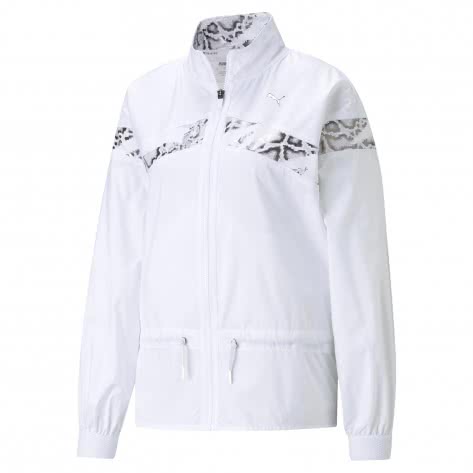 Puma Damen Trainingsjacke Train UNTMD Woven Jacket 520241-02 L Puma White | L