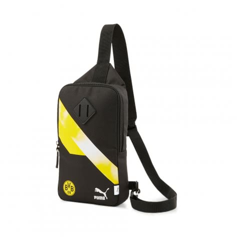 Puma Umhängetasche BVB Iconic Crossbody Bag 78615-02 One size Puma Black-Cyber Yellow | One size