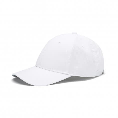 Puma Herren Kappe Cresting Adjustable Cap 022693-02 Bright White | One size