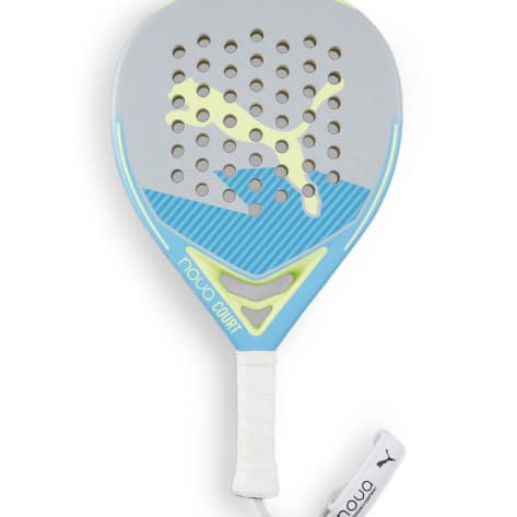 Puma Padelschläger NOVA PADEL COURT 049033-01 OSFA Glacial Gray-Luminous Blue-Fizzy Apple | OSFA