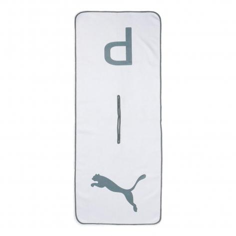 Puma Handtuch Microfiber Players Towel 054337-01 Bright White-High Rise | One size