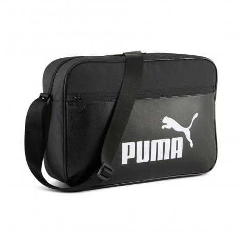 Puma Umhängetasche CAMPUS Medium Reporter Bag 091297-01 PUMA Black | One size