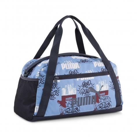 Puma Unisex Sporttasche PUMA PHASE AOP Extra Small Sports Bag 091326-05 Cool Blue-Mid 90ies AOP | One size