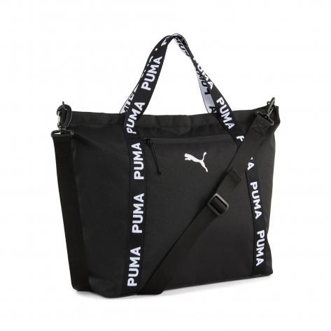 Puma Damen Tragetasche AT ESS Shopper 091856-01 Puma Black | One size
