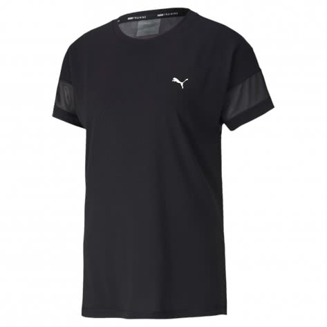 Puma Damen Trainingsshirt Feel It Mesh Logo Tee 518929 