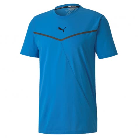 Puma Herren T-Shirt Train Thermo R+ BND Short Sleeve Tee 519400-03 S Nrgy Blue | S