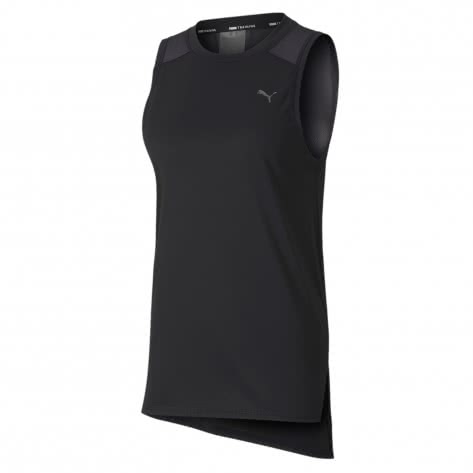 Puma Damen Top Train Mesh Panel Tank 519485-01 XL Puma Black | XL