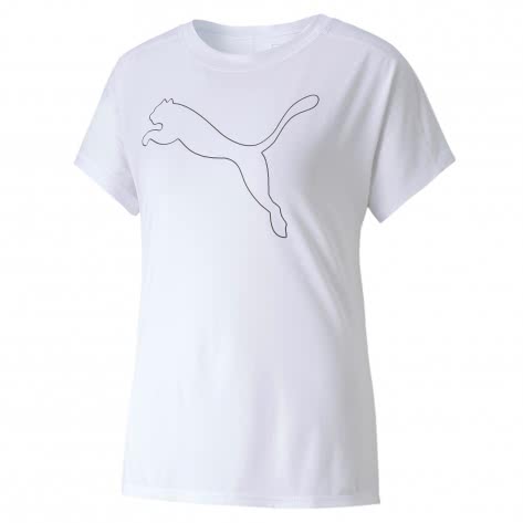 Puma Damen T-Shirt Train Favorite Jersey Cat Tee 519523 