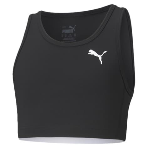 Puma Mädchen Laufshirt Cross the Line Crop G Y 2.0 519674-01 152 Puma Black | 152
