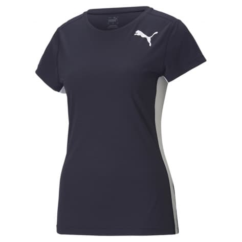 Puma Damen Laufshirt Cross the Line Tee 2.0 520352-03 XS Puma New Navy | XS