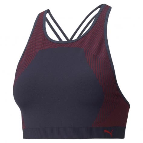Бесшовный бюстгальтер Puma Damen Sport BH удлиненной формы 520947