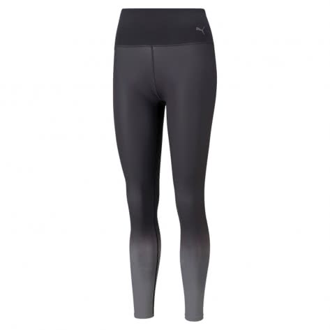 Puma Damen Tight STUDIO Ombre HW Full Tight 521060-01 L Black-Asphalt-Ombre Print | L