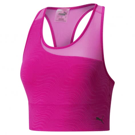Puma Damen Sport BH Mid Impact Flawless Bra 521549-13 XS Deep Orchid | XS