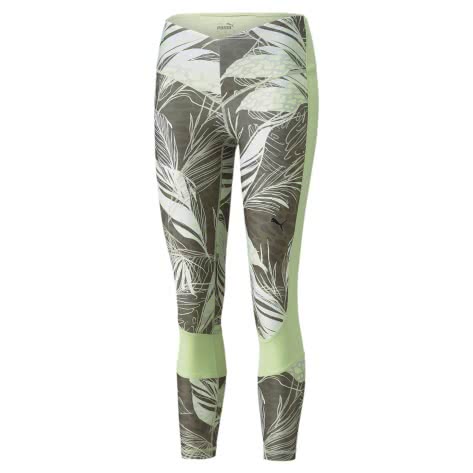 Puma Damen Tight Train AOP Eversculpt High Waist 7/8 521606-32 XL Dark Green Moss | XL