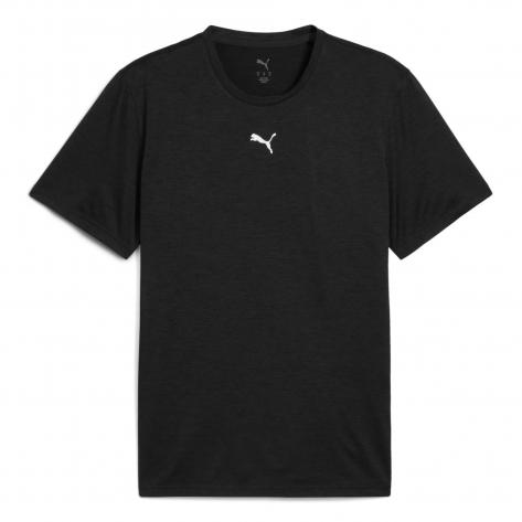 Puma Herren T-Shirt M TAD ESSENTIALS HEATHER CAT Tee (CF small cat) 525920 