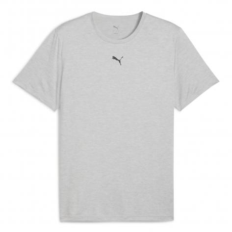 Puma Herren T-Shirt M TAD ESSENTIALS HEATHER CAT Tee (CF small cat) 525920 