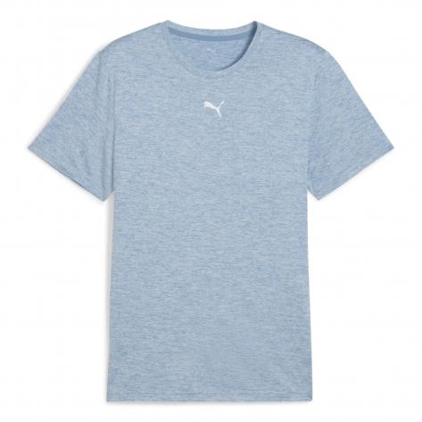 Puma Herren T-Shirt M TAD ESSENTIALS HEATHER CAT Tee (CF small cat) 525920 